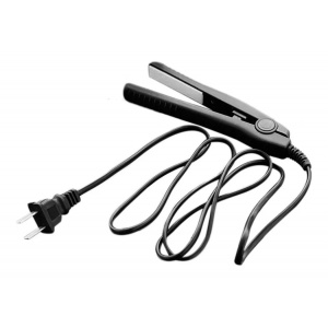 Plancha Mini Viajera Portátil Cerámica Plano Cabello Pelo